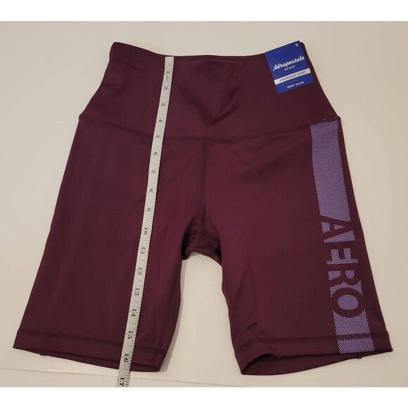 Aeropostale Performance Sport Short Women Purple Size Small - Picture 3 of 6